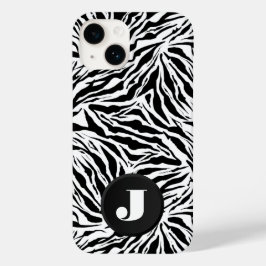 Monogram Zebra tryck
