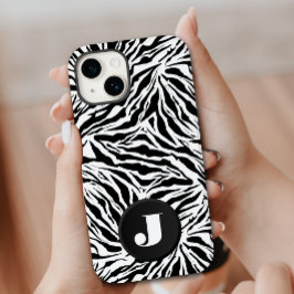 Monogram Zebra tryck