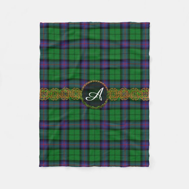 MonogramArmstrong Tartan Fleecefilt (Framsidan)