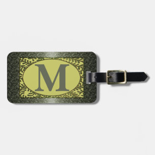 Monogrambagagemärkre Bagagebricka