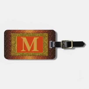 Monogrambagagemärkre Bagagebricka