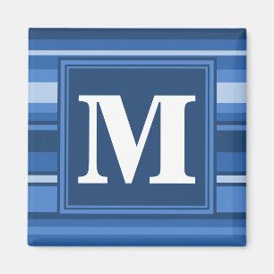 Monogramblåttrandar Magnet