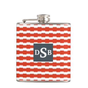 MonogramBoxstripe mönster Fickplunta