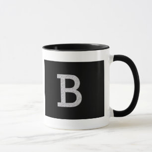 Monogrambrev B Mugg