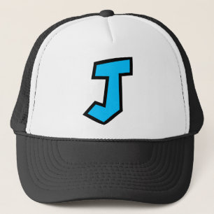 Monogrambrev J Truckerkeps