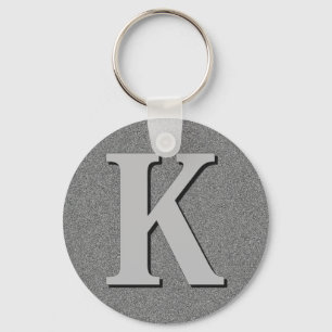 Monogrambrev K Nyckelring