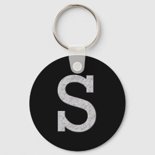 Monogrambrev S Nyckelring