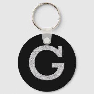 MonogrambrevG Nyckelring