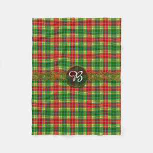 MonogramBuchanan Tartan Fleecefilt