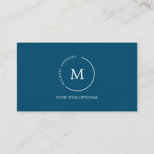 Monogramcirkel Visitkort