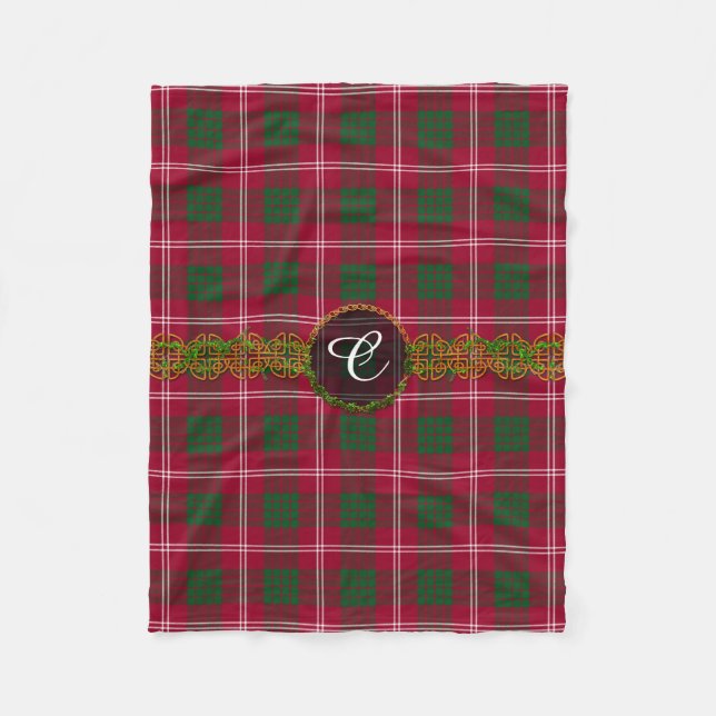 MonogramCrawford Tartan Fleecefilt (Framsidan)