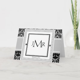 Monogramdamasttack Tack Kort
