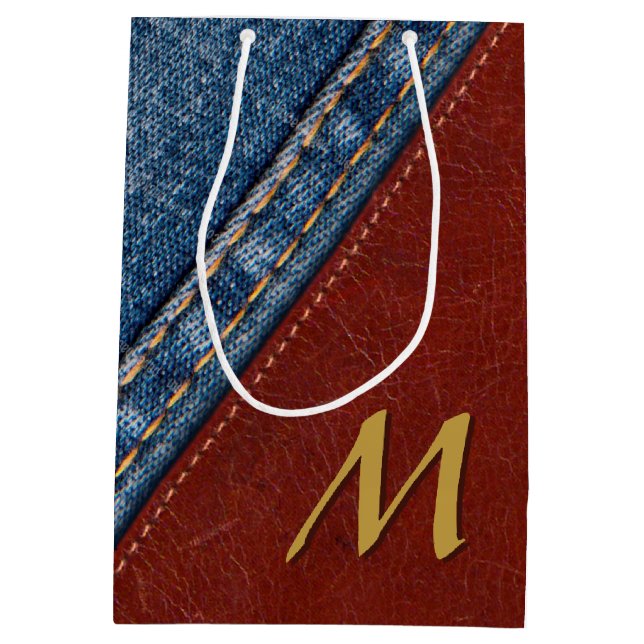 MonogramDenim och läder (Baksidan)