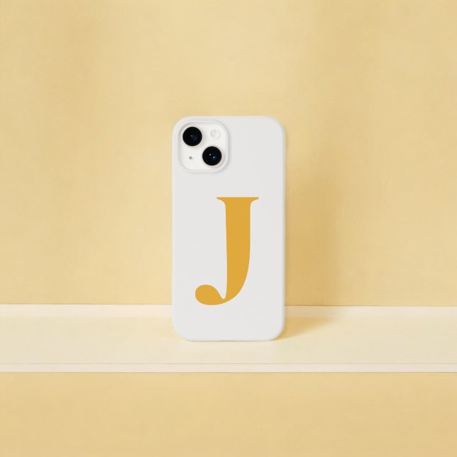 Monogramdesign för gult Namn Personlig (Skapare uppladdad)