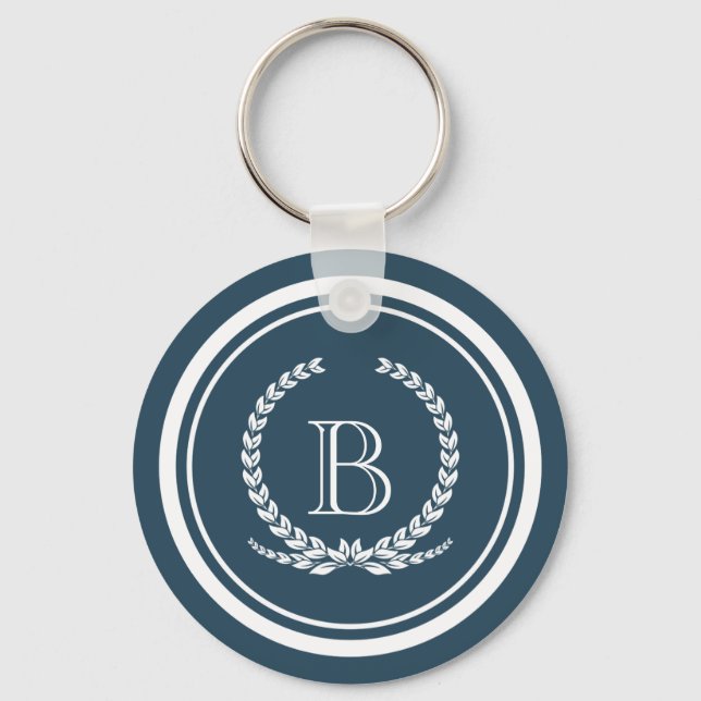 Monogramdesign Nyckelring (Framsida)