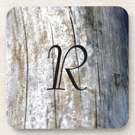 MonogramDriftwood Underlägg
