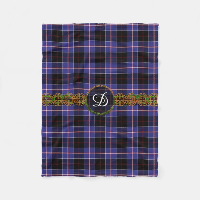 MonogramDunlap Tartan Fleecefilt (Framsidan)