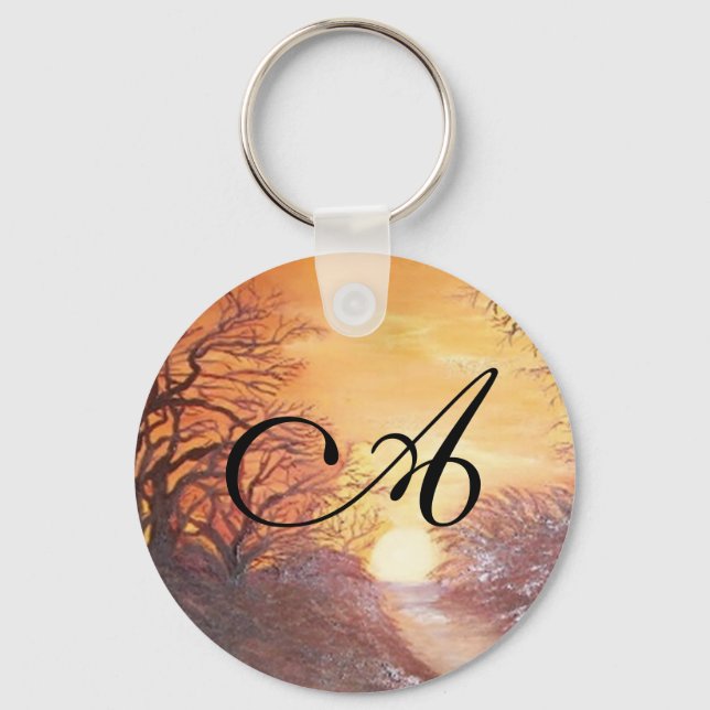 Monograme A Nyckelring (Framsida)