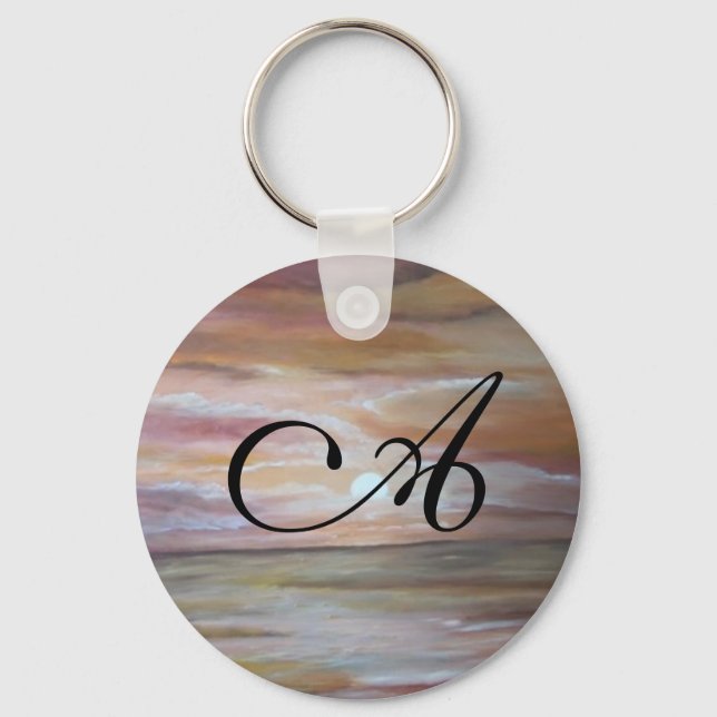 Monograme A Nyckelring (Framsida)