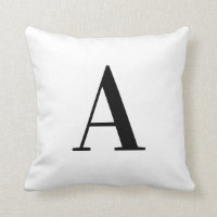 Monogramen kudder brev "A ",