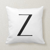 Monogramen kudder brev Z