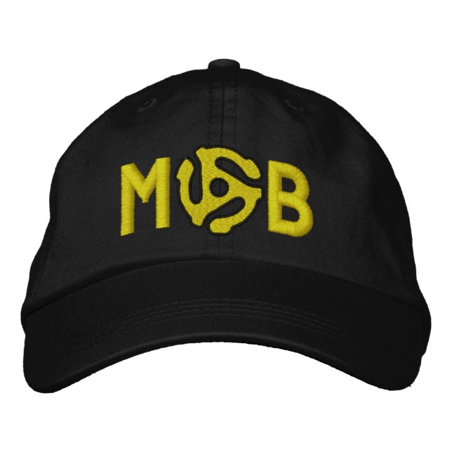 Monogramen personifierar 45 som den broderade broderad keps (Framsida)