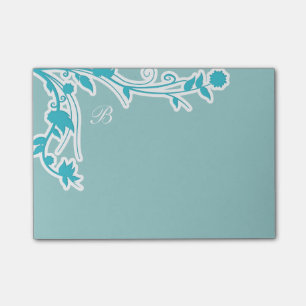 Monogramen postar Postar-it® noterar Post-it Block