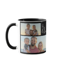 Monogramfamilj fyra fotopaterade Kee