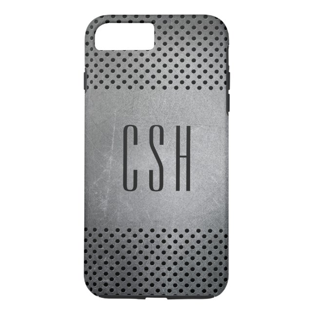 Monogramfodral för Metallic Mönster anpassningsbar Case-Mate iPhone Skal (Baksida)
