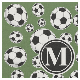 Monogramfotboll - bästa träd tyg