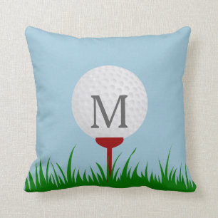 MonogramGolfdekorativ kudde