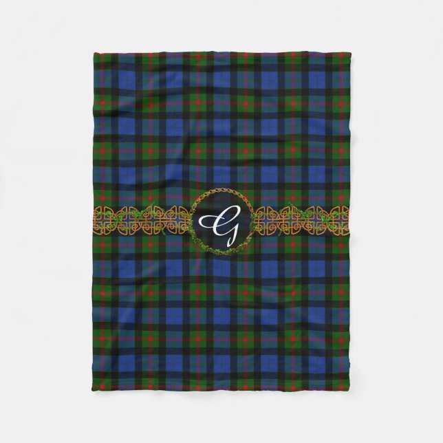 MonogramGunn Tartan Fleecefilt (Framsidan)