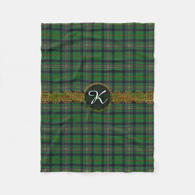 MonogramKennedy Tartan Fleecefilt (Framsidan)