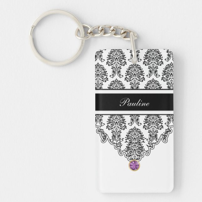 MonogramKeychains två sida (Framsidan)