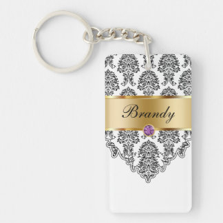 MonogramKeychains två sida