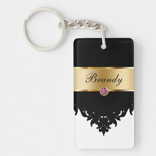 MonogramKeychains två sida (Framsidan)