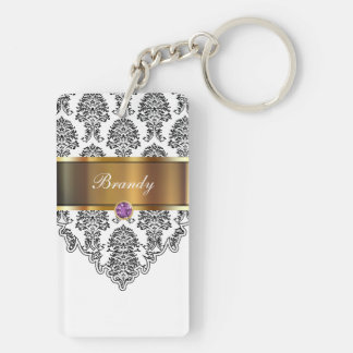 MonogramKeychains två sida