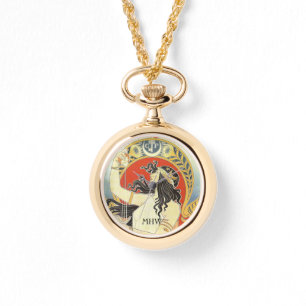 Monogramklockor av Vintagen "Bitter Oriental" Armbandsur