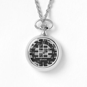 Monogramklockor för anpassningsbar av geometriska armbandsur