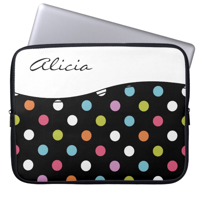 Monogramlaptop sleeve (Framsidan)
