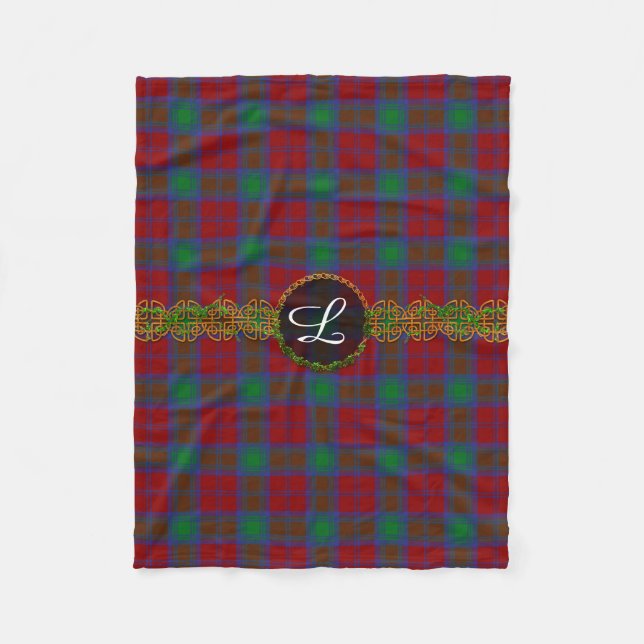 MonogramLindsay Tartan Fleecefilt (Framsidan)