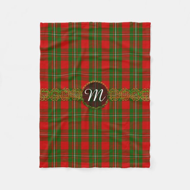 MonogramMacGregor Tartan Fleecefilt (Framsidan)