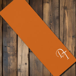 Monogrammad - bränd orange