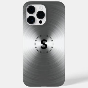 Monogrammad Contemporary Silver Radiant Mönster