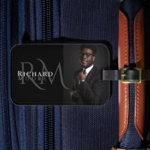 Monogrammad coola Modern Black and White Photo