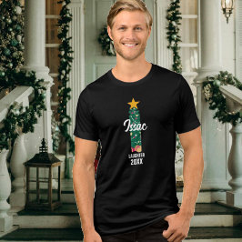 Monogrammad Family jul Issac: T Shirt