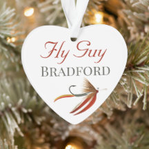 Monogrammad Fishermen Flygfiske Lure