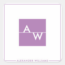 Monogrammad Formal Box