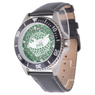 Monogrammad golf armbandsur