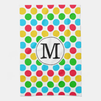 Monogrammad Golf Colorful Towel-Anpassningsbar med Kökshandduk